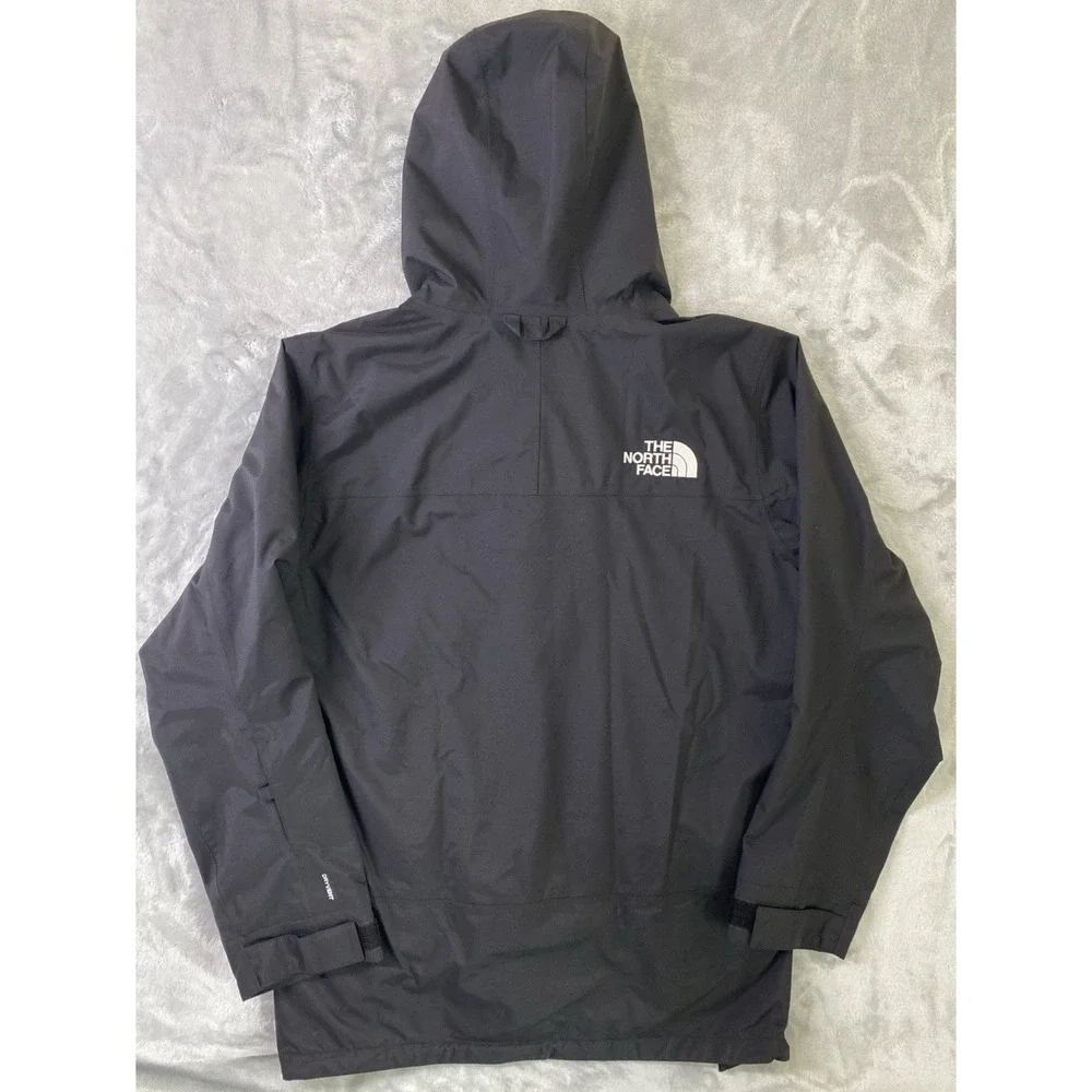 The North Face Anorak Jacket Mens Medium Black DryVent NF0A4QXE Pullover Hooded